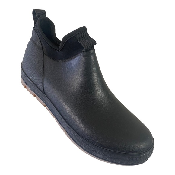 Staheekum Men's Waterproof Ankle Boot Black Rain Snow Shoes Size US 8 - Picture 3 of 10